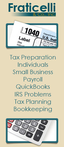 Tax Preparers and Tax Attorneys Fraticelli & Co., Inc. in Leominster MA