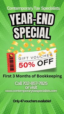 50% Off Your First 3 Months of Bookkeeping